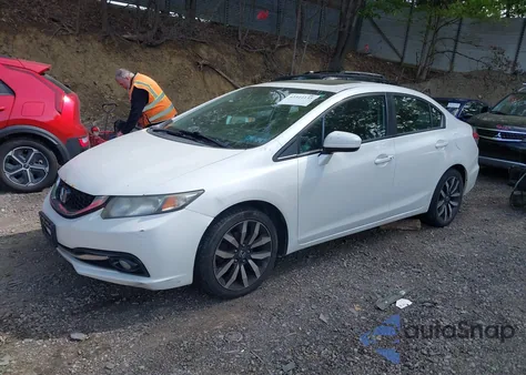 2015 Honda Civic Ex-L z USA, uszkodzony, nr VIN 19XFB2F90FE215772